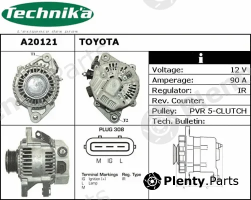 Technika A20121 — Alternator
