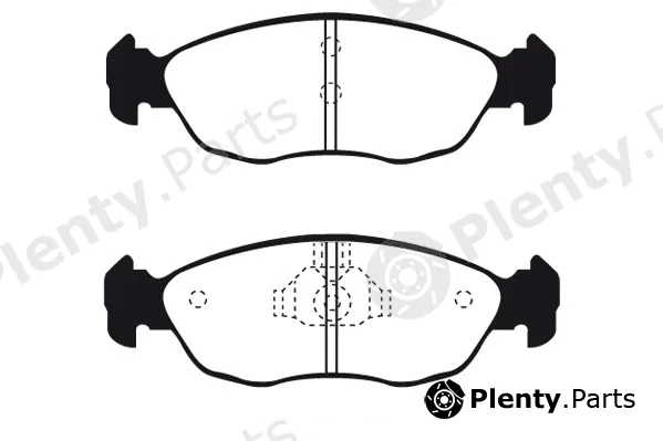 Technika 01053 — Brake Pad Set, disc brake