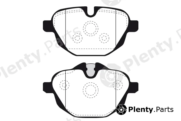 Technika 02302 — Brake Pad Set, disc brake