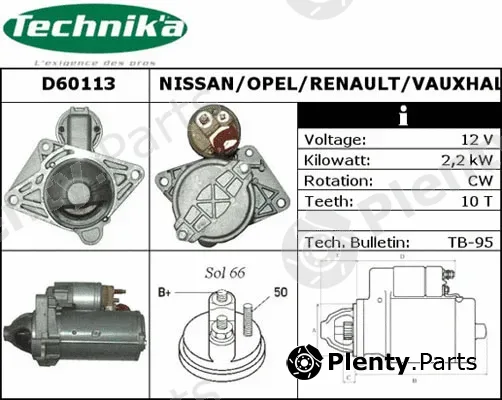 Technika D60113 — Starter
