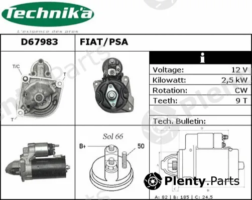 Technika D67983 — Starter
