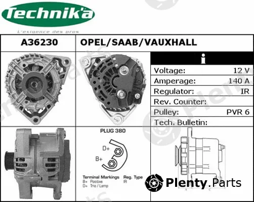 Technika A36230 — Alternator