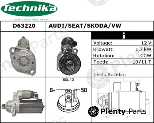 Technika D63220 — Starter