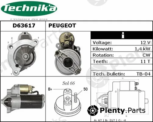 Technika D63617 — Starter