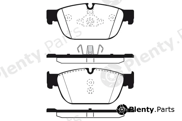 Technika 01829 — Brake Pad Set, disc brake