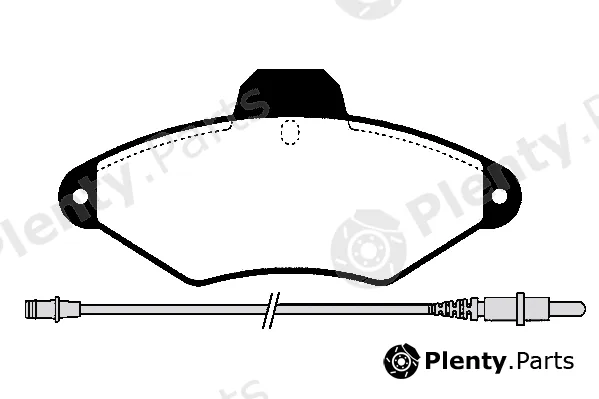 Technika 01015 — Brake Pad Set, disc brake
