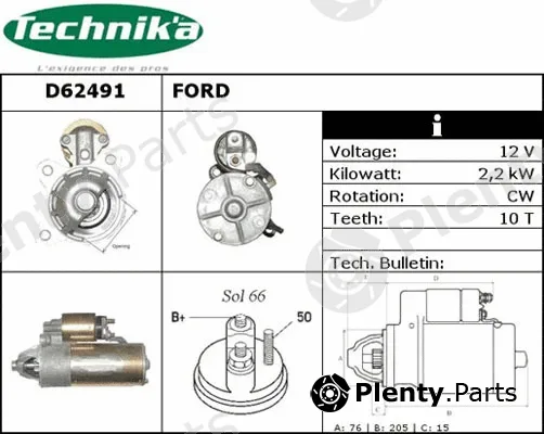 Technika D62491 — Starter
