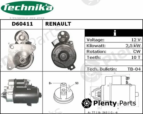 Technika D60411 — Starter