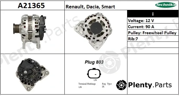 Technika A21365 — Alternator