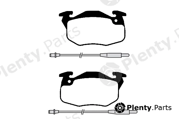 Technika 01011A — Brake Pad Set, disc brake