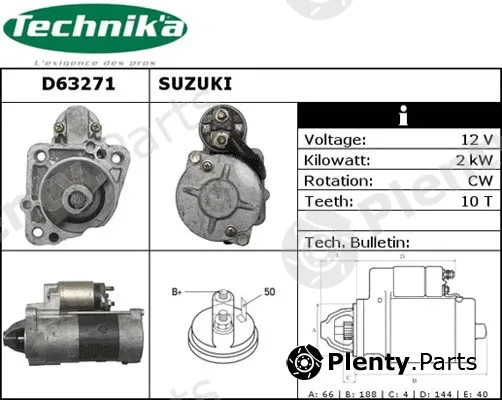 Technika D63271 — Starter