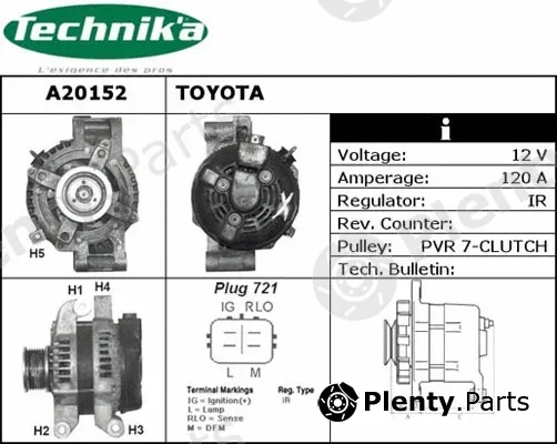 Technika A20152 — Alternator