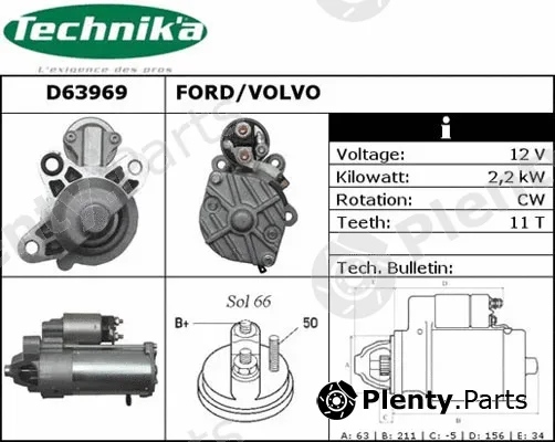 Technika D63969 — Starter