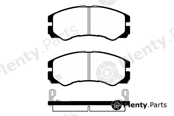 Technika 01255 — Brake Pad Set, disc brake