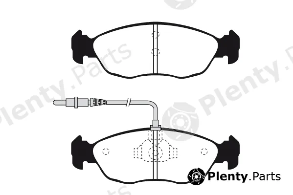 Technika 01004 — Brake Pad Set, disc brake
