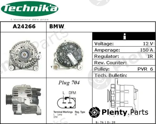 Technika A24266 — Alternator