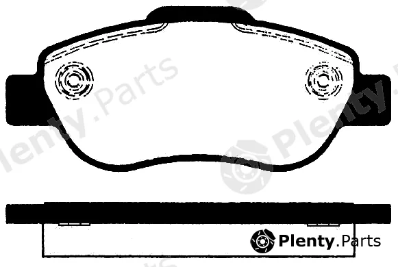 Technika 01604 — Brake Pad Set, disc brake