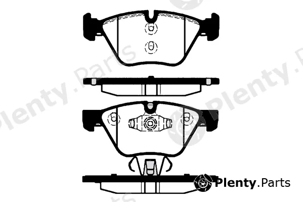 Technika 01725A — Brake Pad Set, disc brake