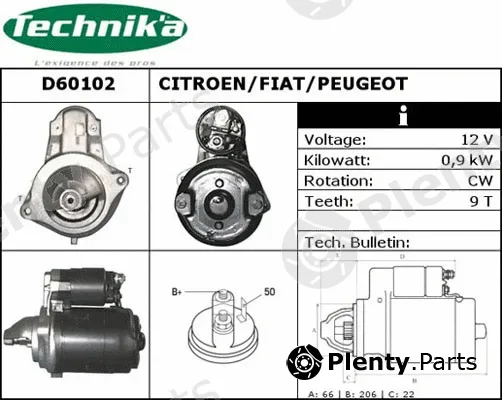 Technika D60102 — Starter