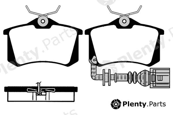 Technika 02091 — Brake Pad Set, disc brake