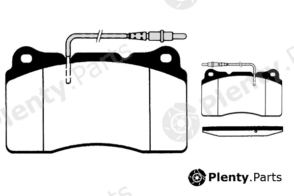 Technika 01380 — Brake Pad Set, disc brake