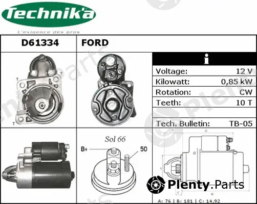 Technika D61334 — Starter