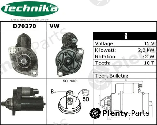 Technika D70270 — Starter