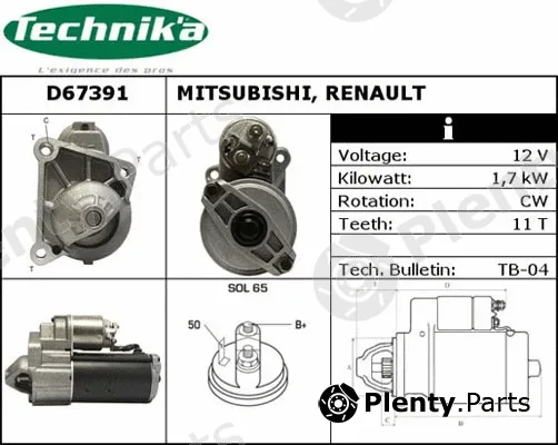 Technika D67391 — Starter