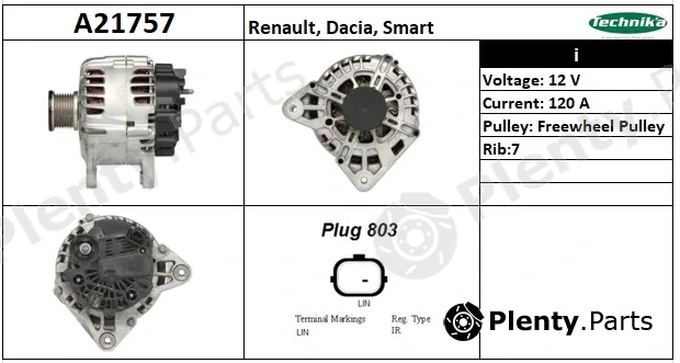 Technika A21757 — Alternator