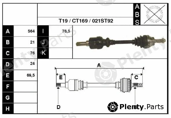 Technika 18021 — Drive Shaft
