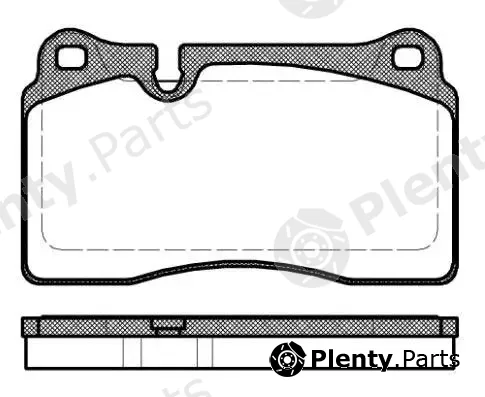 Technika 01874 — Brake Pad Set, disc brake