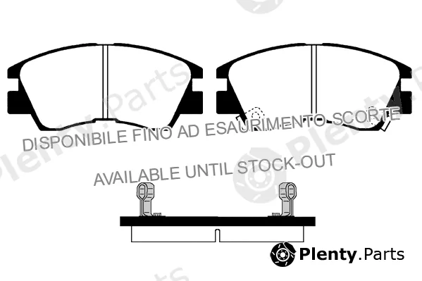Technika 01164A — Brake Pad Set, disc brake