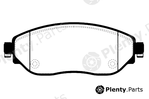 Technika 01858A — Brake Pad Set, disc brake