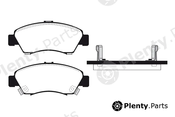 Technika 01254 — Brake Pad Set, disc brake