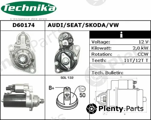 Technika D60174 — Starter