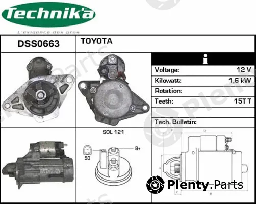 Technika DSS0663 — Starter