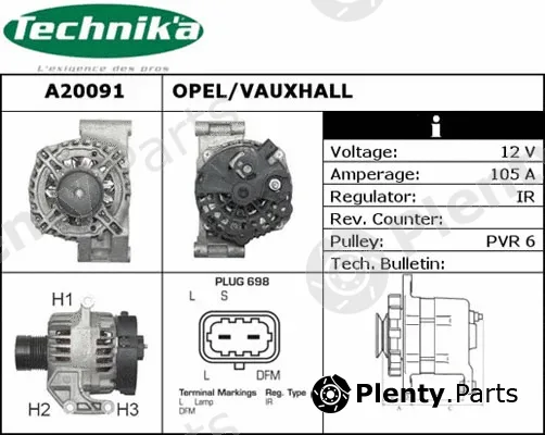 Technika A20091 — Alternator