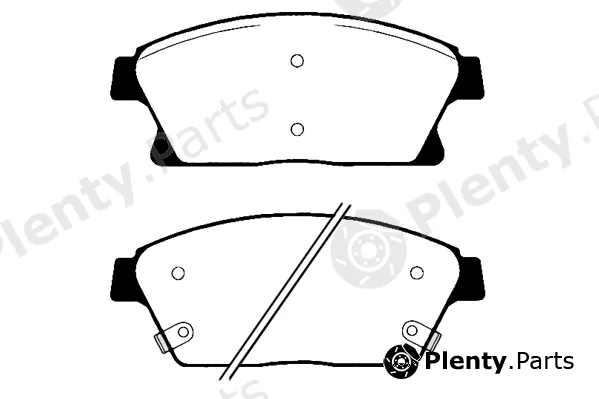 Technika 01834A — Brake Pad Set, disc brake