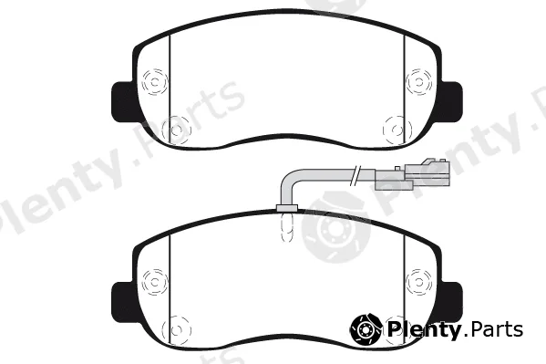 Technika 01838A — Brake Pad Set, disc brake