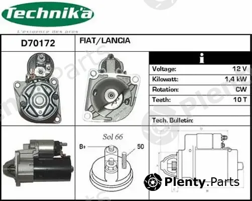 Technika D70172 — Starter