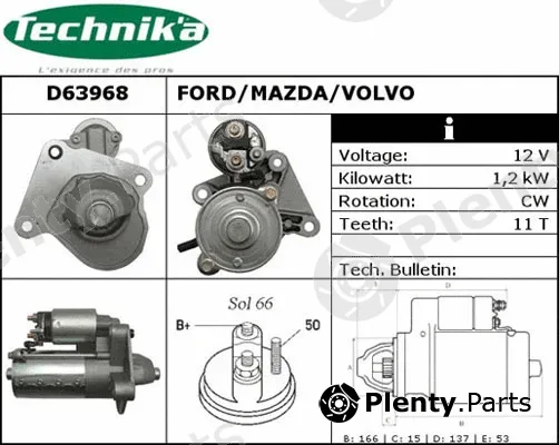 Technika D63968 — Starter