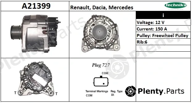 Technika A21399 — Alternator