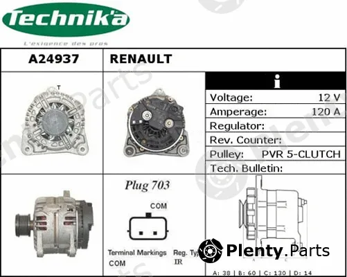 Technika A24937 — Alternator