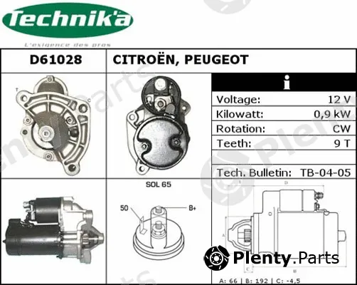 Technika D61028 — Starter