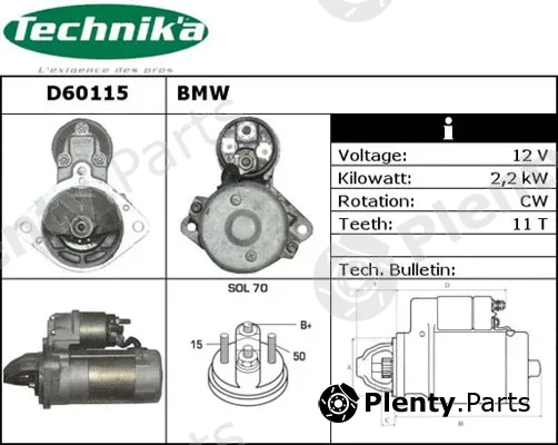 Technika D60115 — Starter