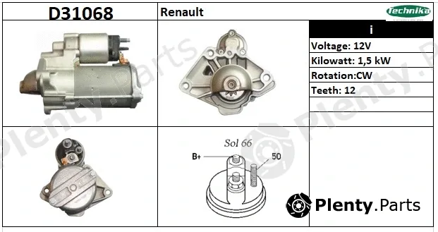 Technika D31068 — Starter