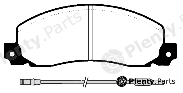 Technika 01034 — Brake Pad Set, disc brake