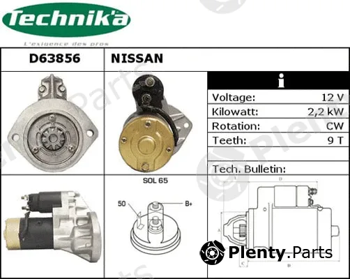Technika D63856 — Starter