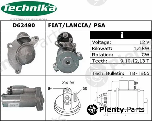 Technika D62490 — Starter