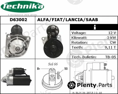 Technika D63002 — Starter